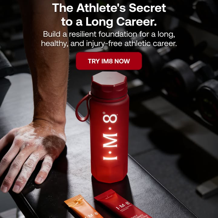 IM8 Global Facebook ad: The Beckham Stack: Nutrition Meets Longevity
