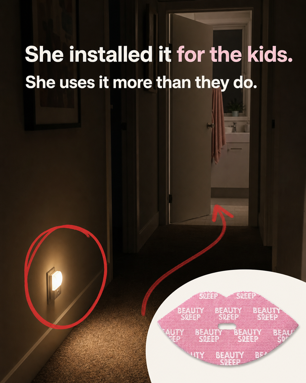 Beauty Sleep Facebook ad