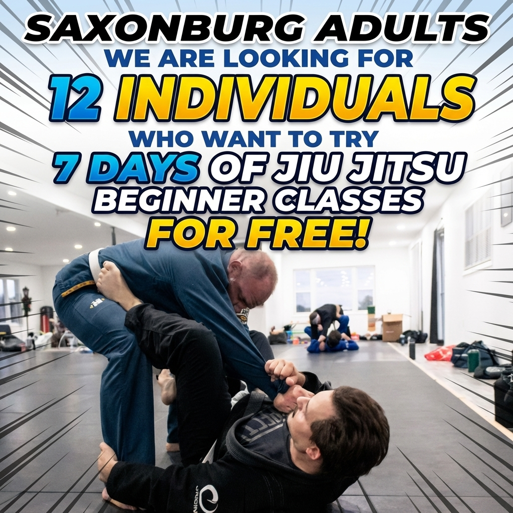 Empower Jiu Jitsu Facebook ad: 1 Week FREE TRIAL for ADULTS