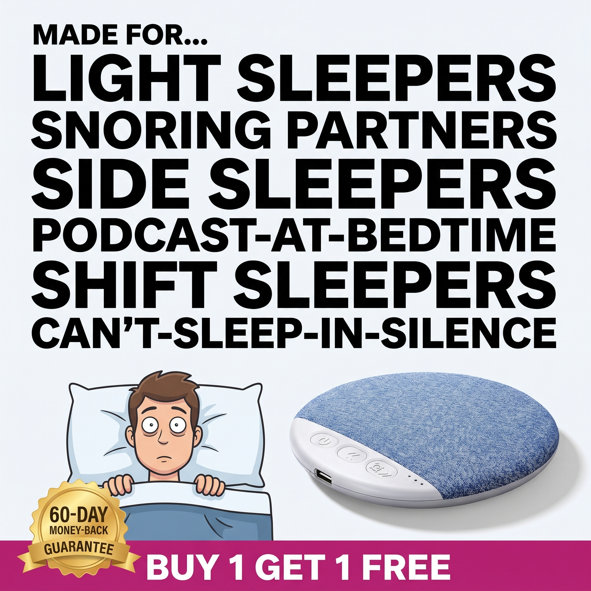 PilloPod Facebook ad