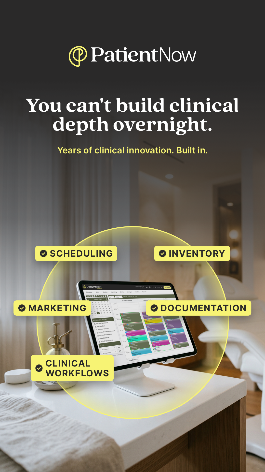 PatientNow Facebook ad