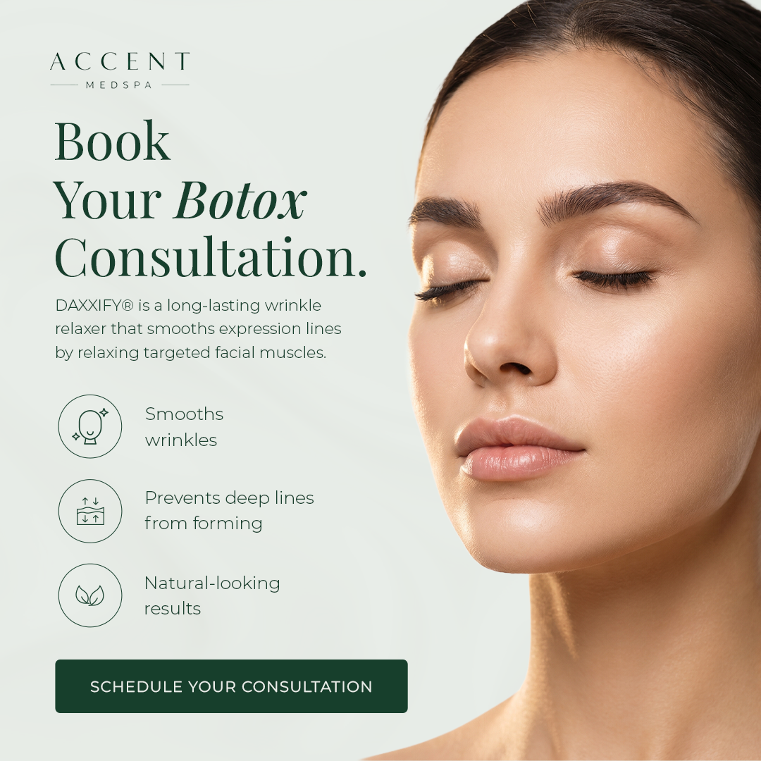 Aesthetics By Accent Med Spa Facebook ad from Jul 16, 2026
