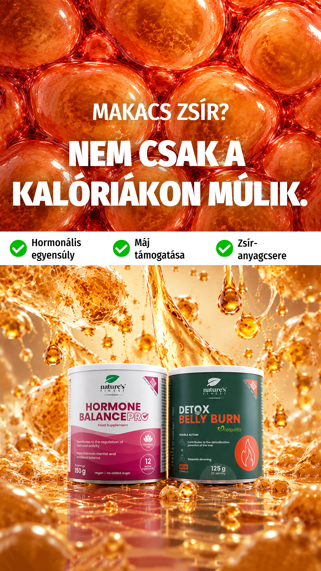 Nature's Finest Magyarország Facebook ad