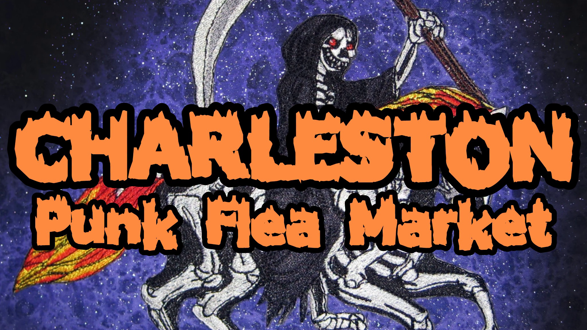 SE Punk Flea Market Facebook ad: CHARLESTON PUNK FLEA MARKET
