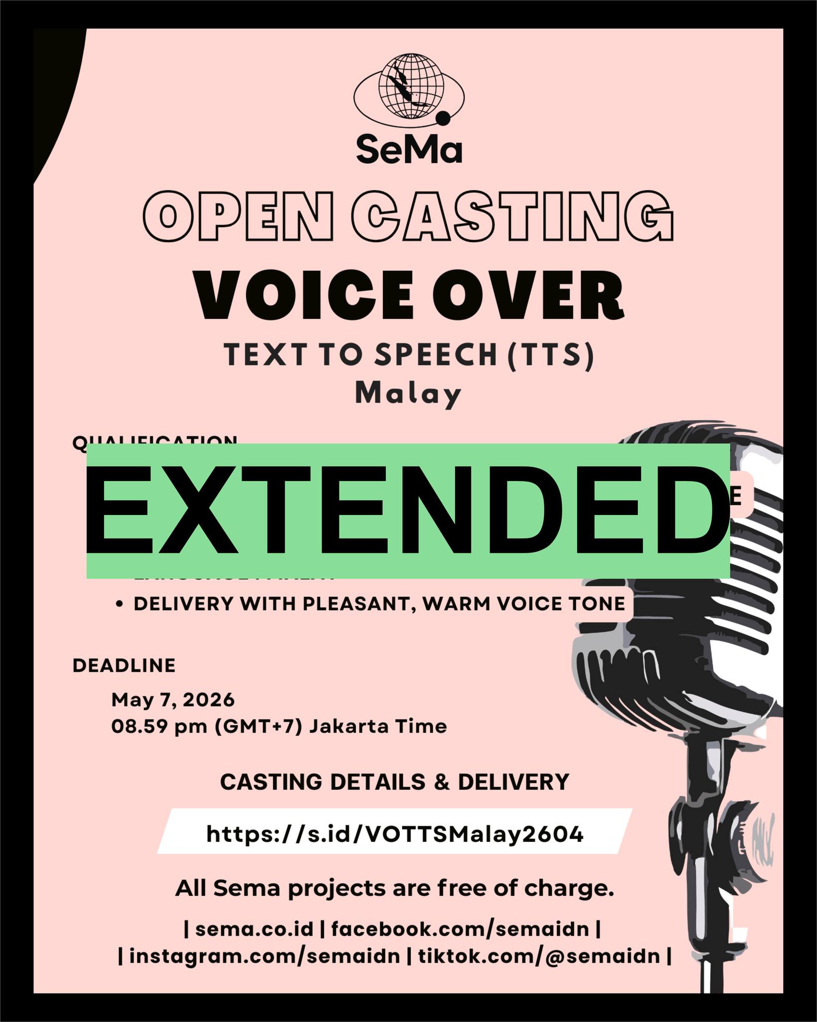 PT Sema Information Technology Services Facebook ad