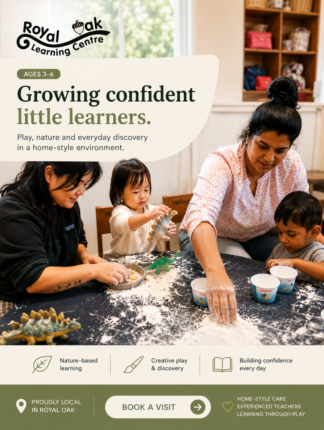 Royal Oak Childcare and Learning Centre Facebook ad from Jul 20, 2026