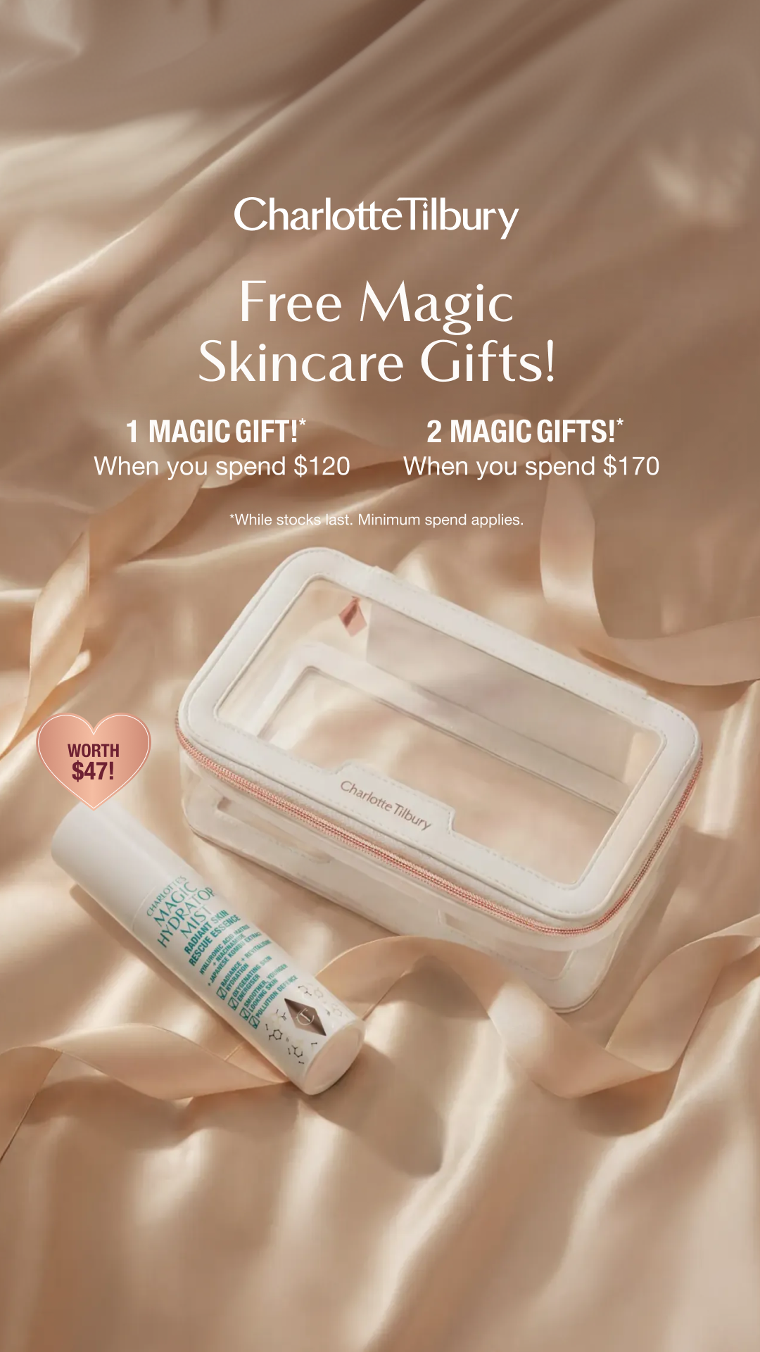 Charlotte Tilbury Facebook ad