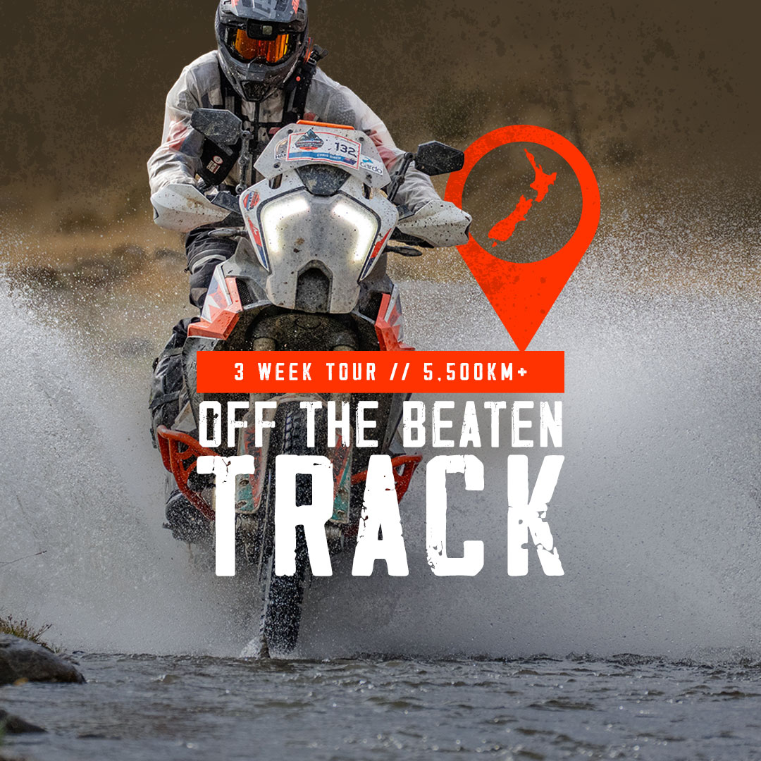 Ultimate Adventure Moto NZ Facebook ad: 3 Weeks. 5,500+km. Zero Planning.
