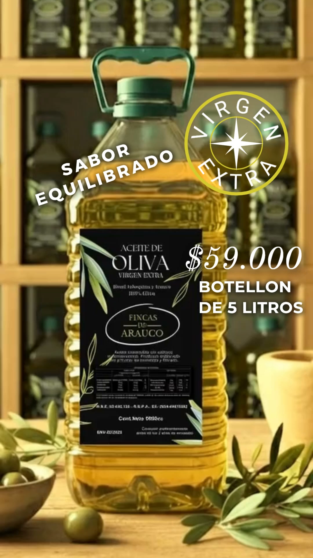 Oliva de Origen Facebook ad: Chatea con nosotros