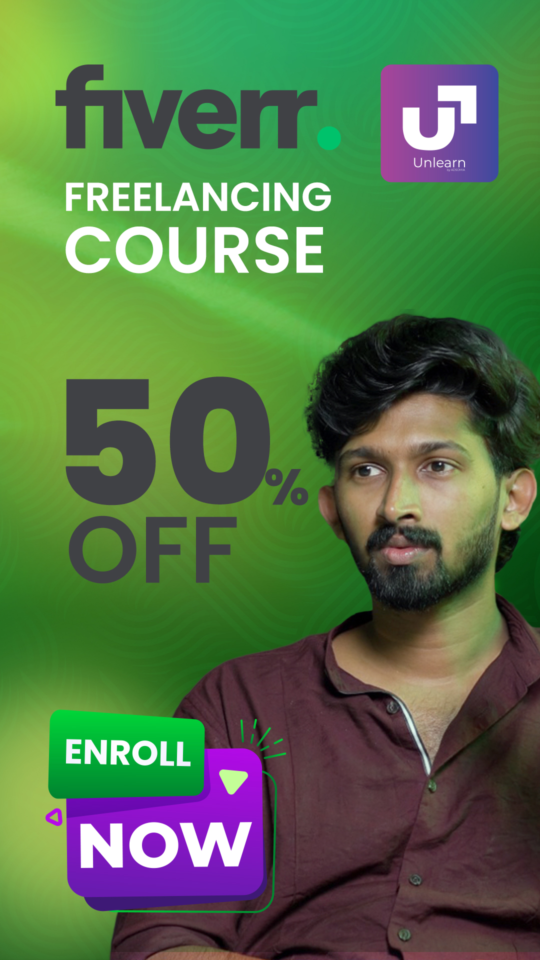 Unlearn Facebook ad from Feb 24, 2026
