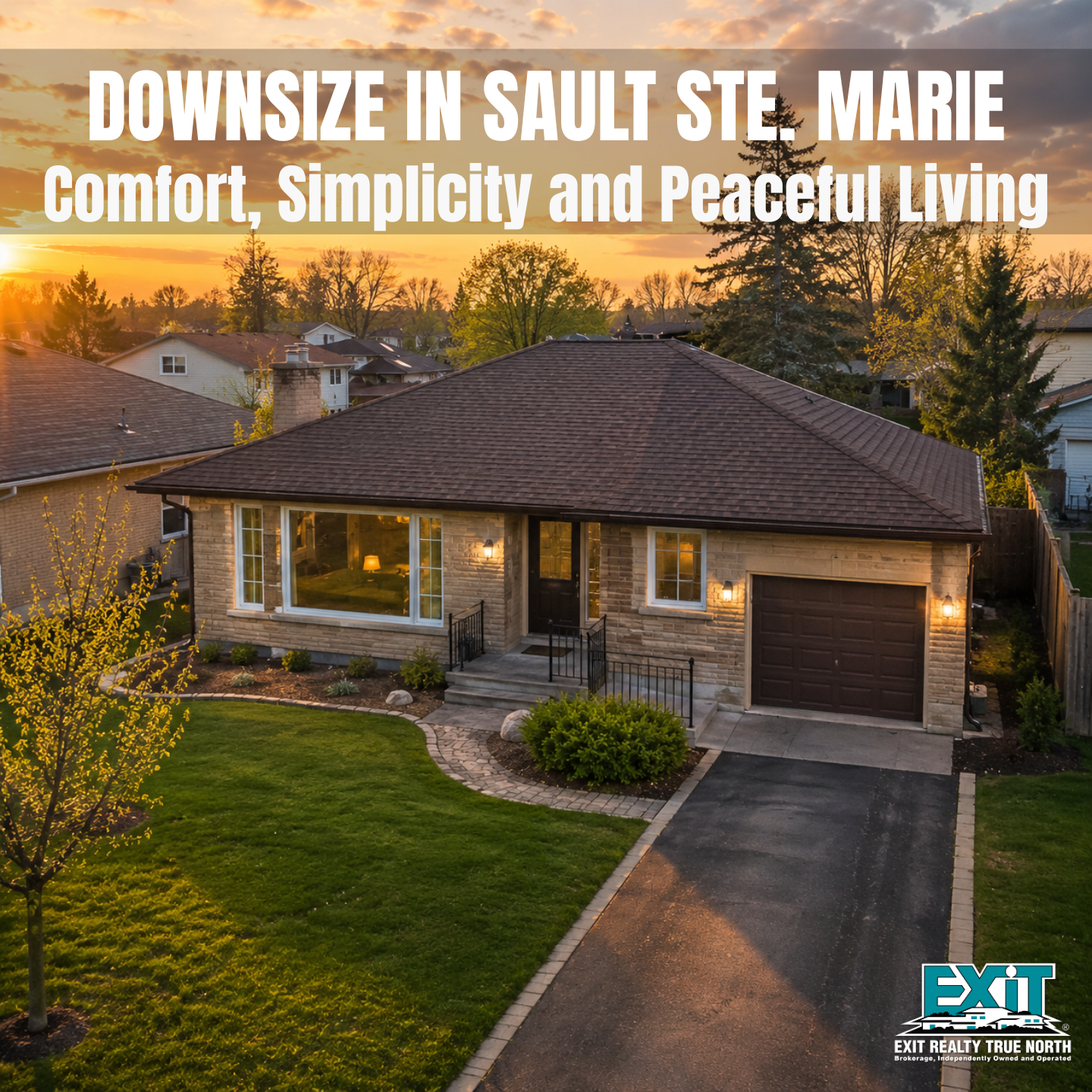Tyler Burzese - Real Estate Agent - EXIT Realty True North Facebook ad: Custom list of downsizing homes
