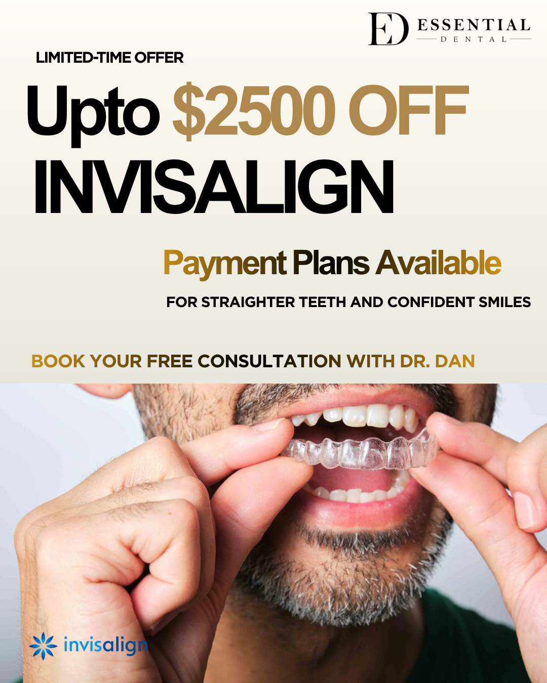 Essential Dental Group Facebook ad