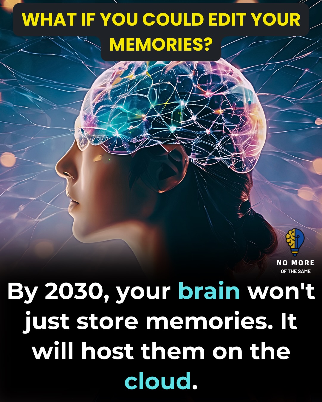 No More of the Same Facebook ad: We’re entering a world where memory isn’t just…