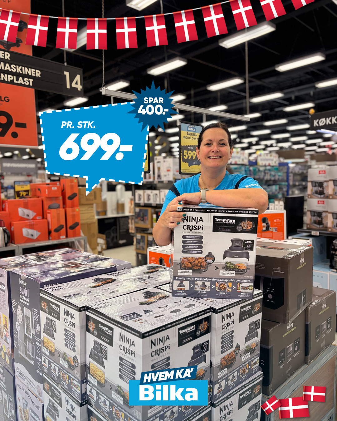 Bilka Næstved Facebook ad