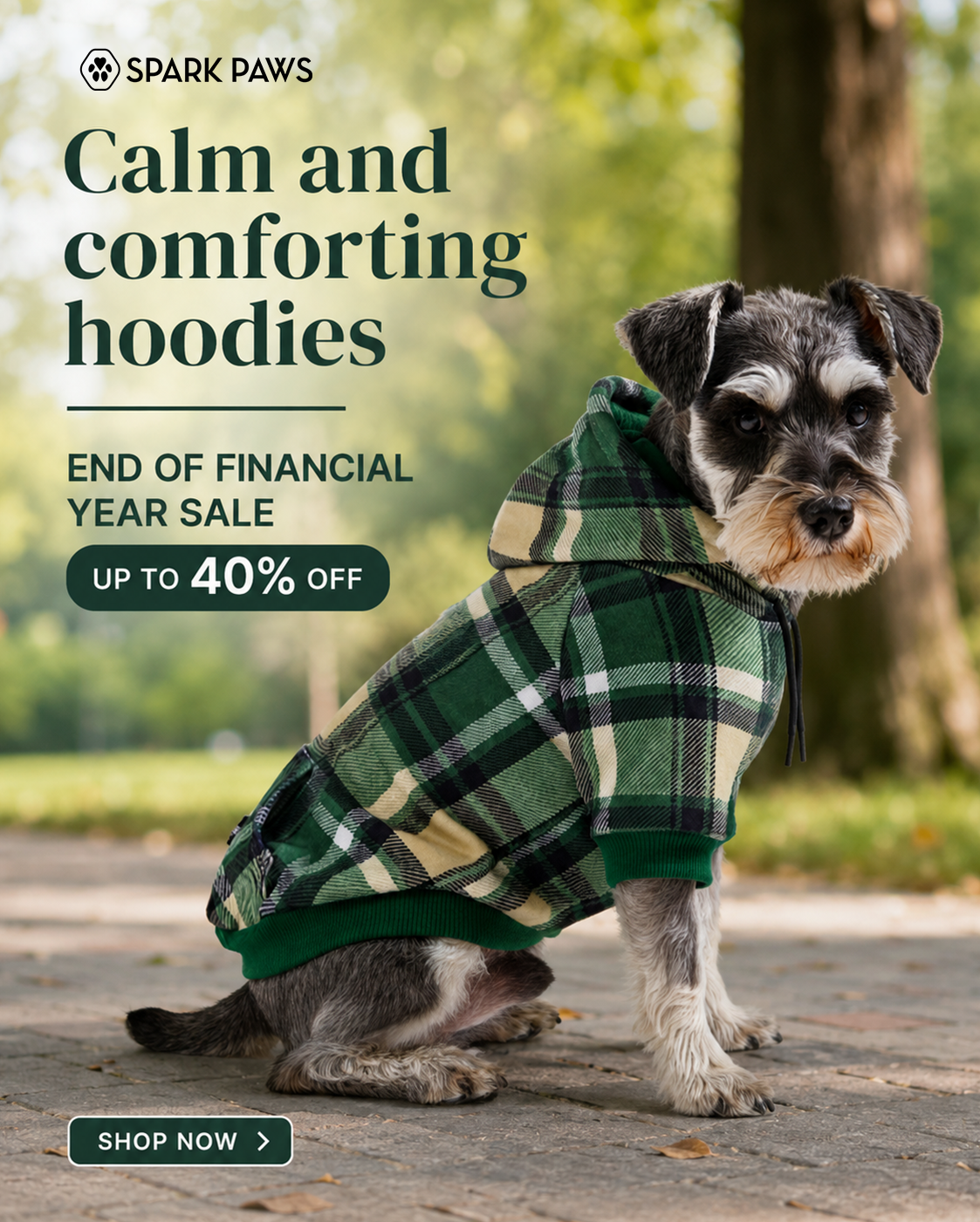 Spark Paws Facebook ad