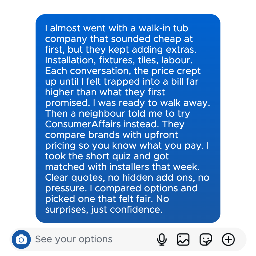 ConsumerAffairs Facebook ad