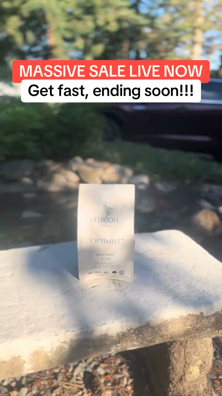 Lifeboost Coffee Facebook ad: DELICIOUS Lifebooost Coffee