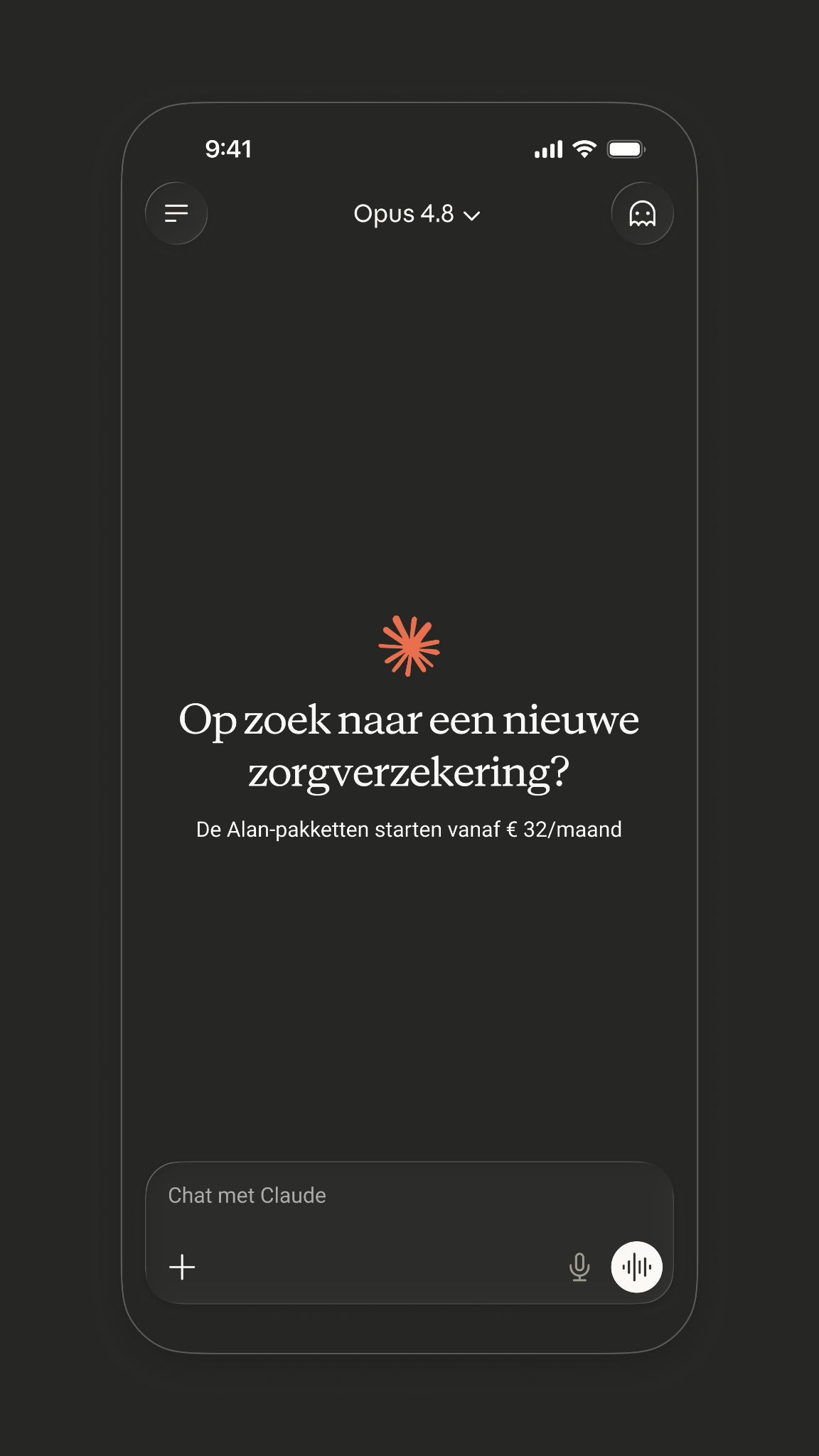 Alan Facebook ad