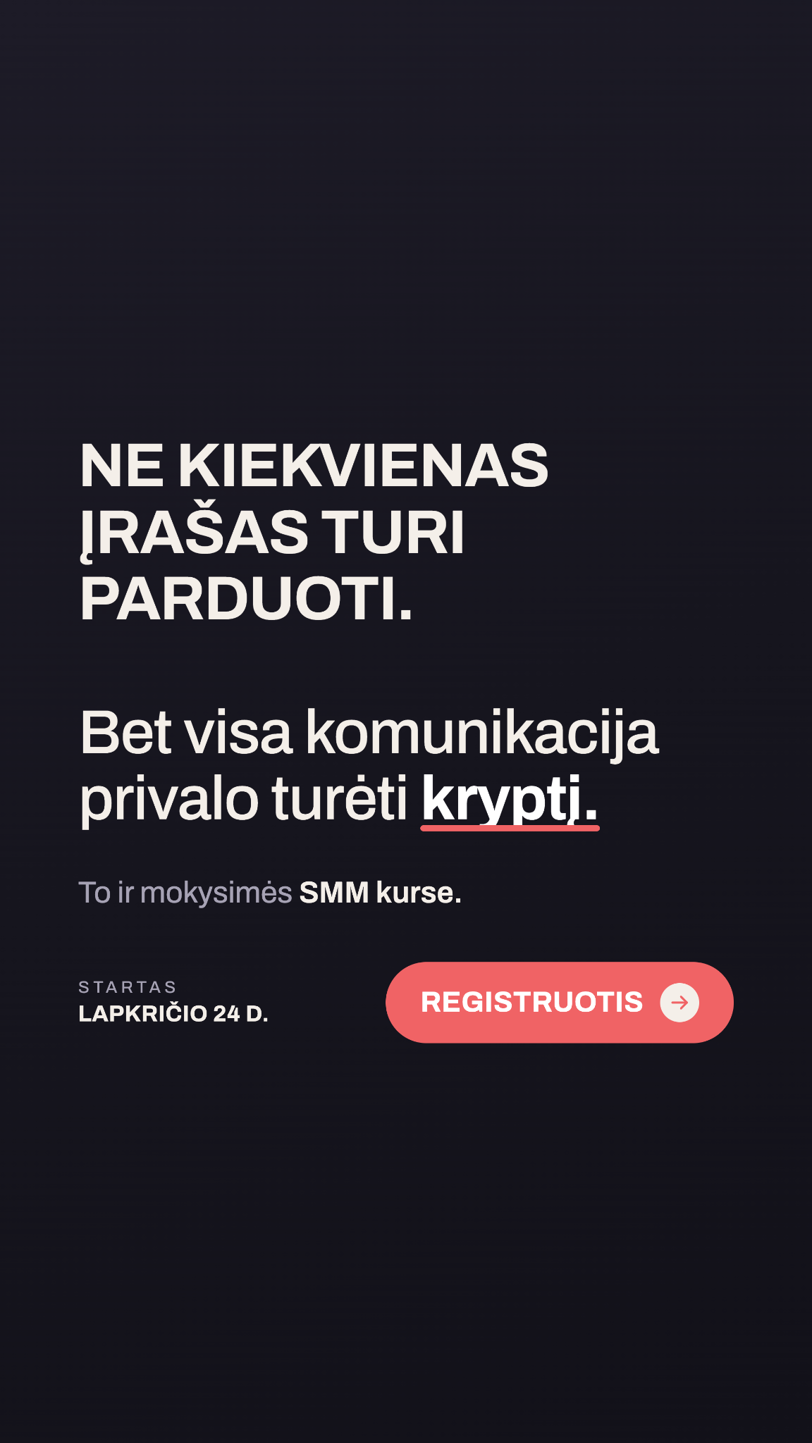 Nekenčiu marketingo. Socialinių tinklų agentūra Facebook ad