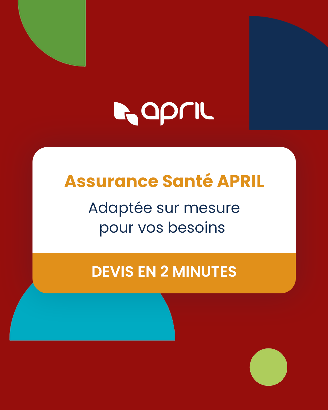APRIL Facebook ad