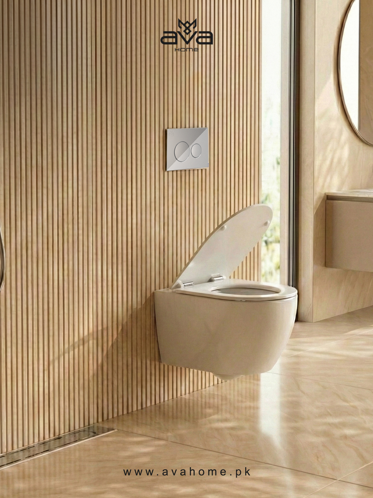 AVA Home Facebook ad: Ava Floor Drain