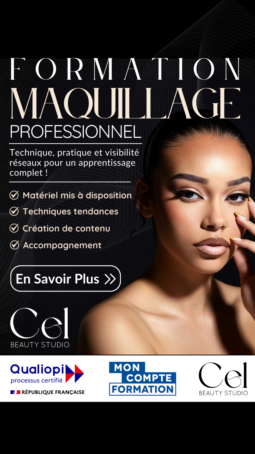 Cel Makeup Facebook ad