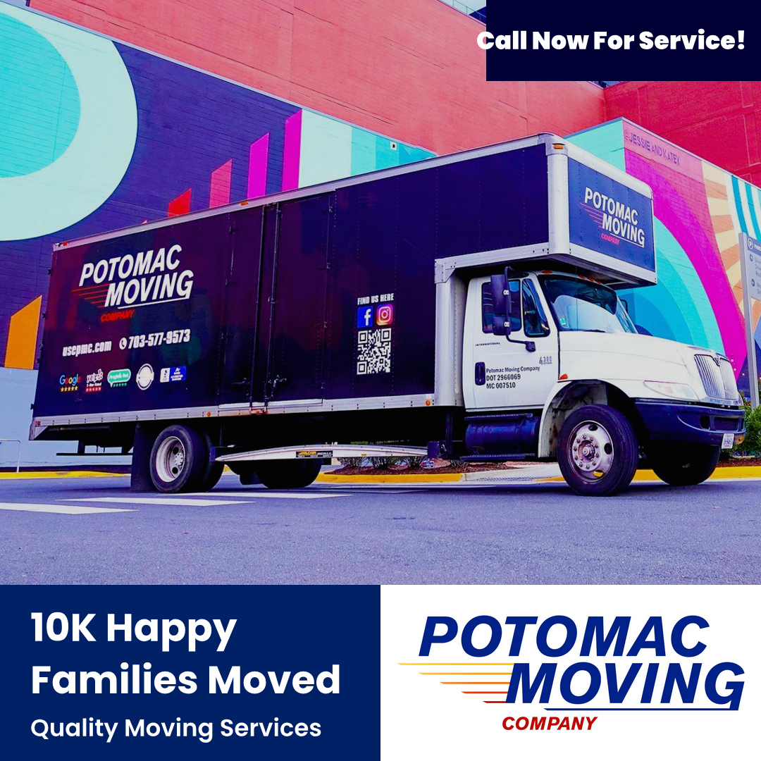 Potomac Moving Company Facebook ad: Moving Made Easy: We Got You Covered