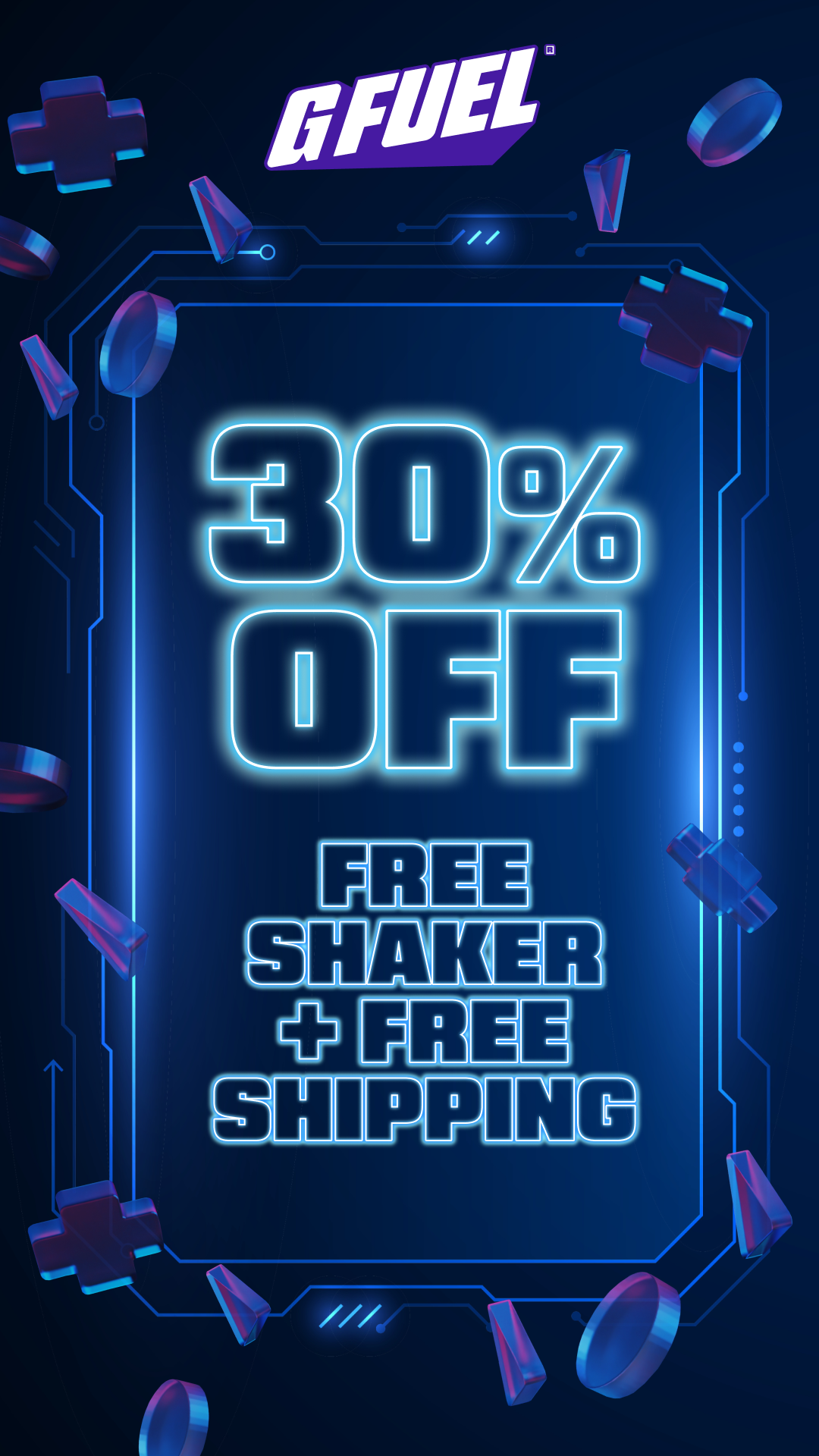 G FUEL Facebook ad