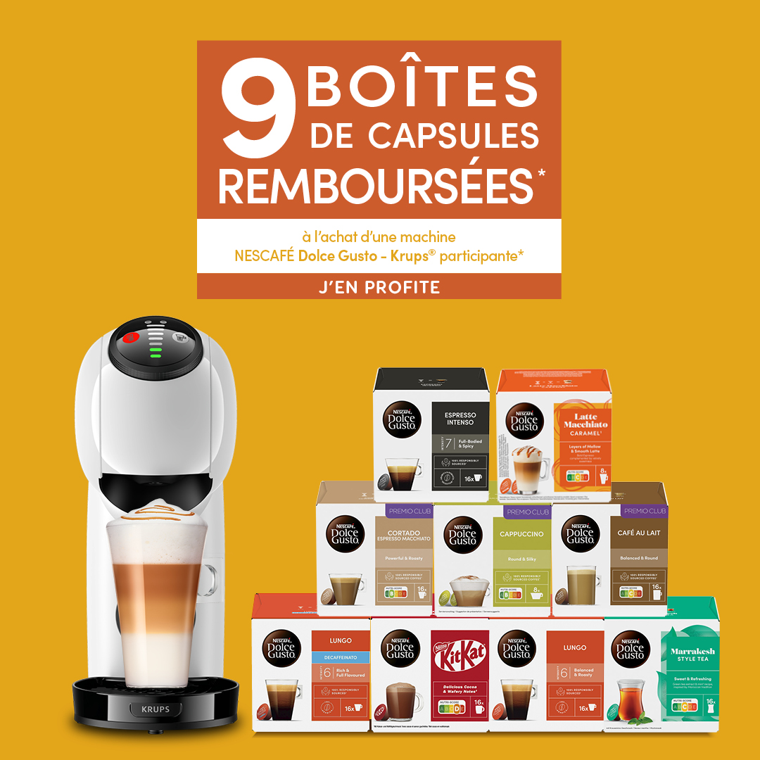 Nescafé Dolce Gusto Belgium Facebook ad