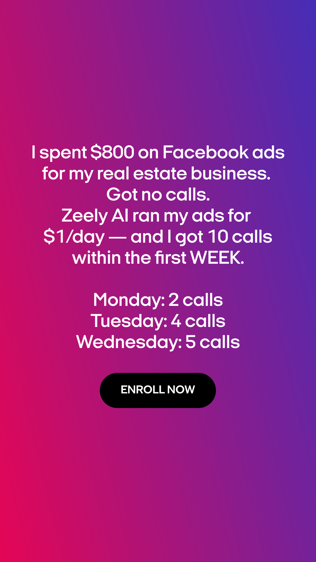 Zeely Facebook ad
