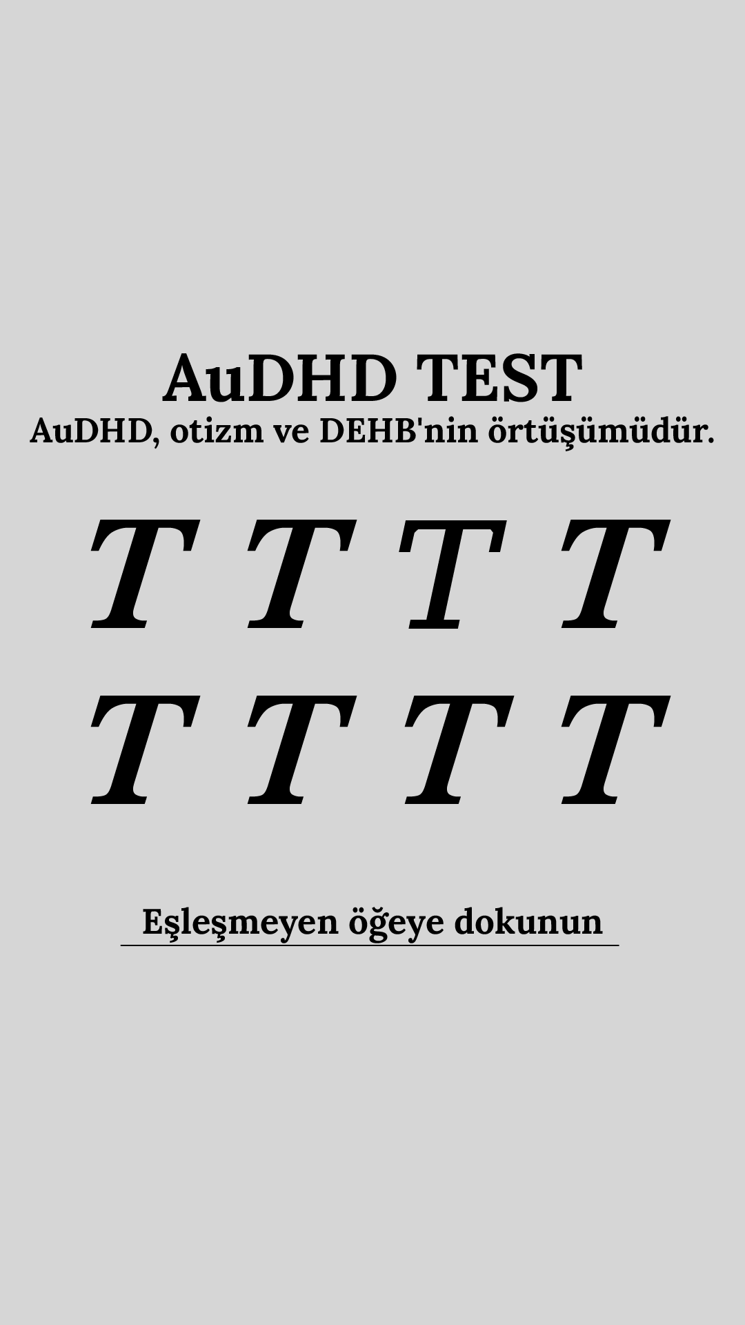 International Brain Test Facebook ad