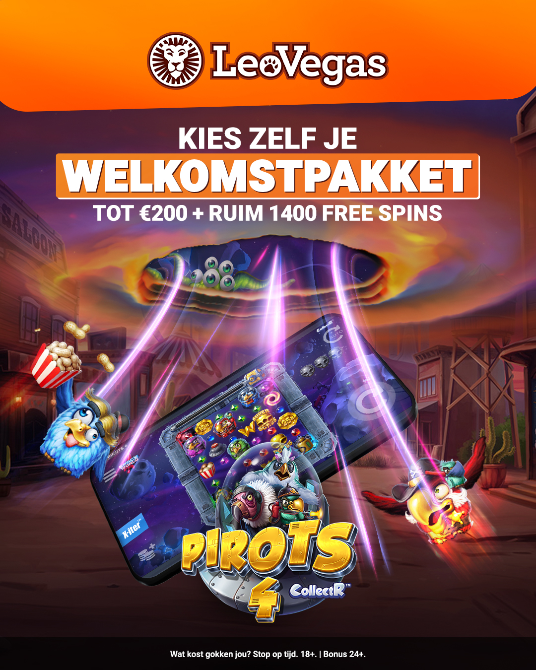 LeoVegas Facebook ad from Jun 23, 2026