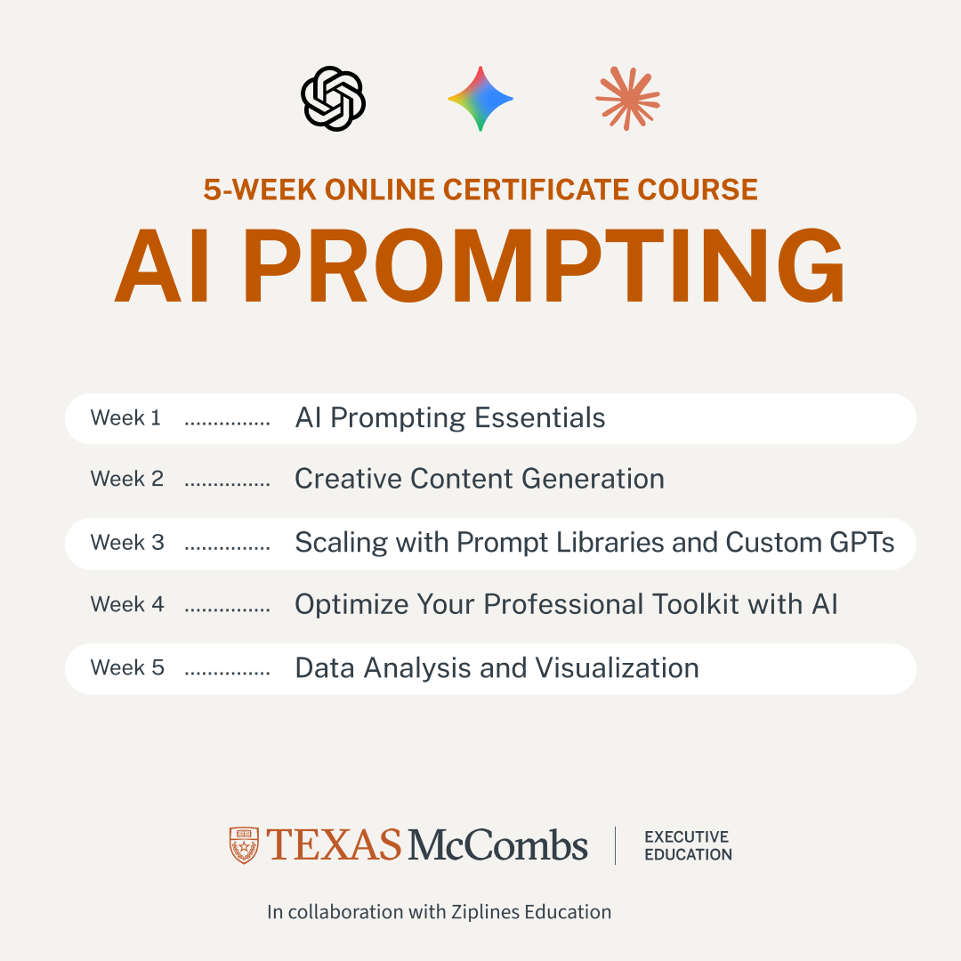 Texas Executive Education Facebook ad