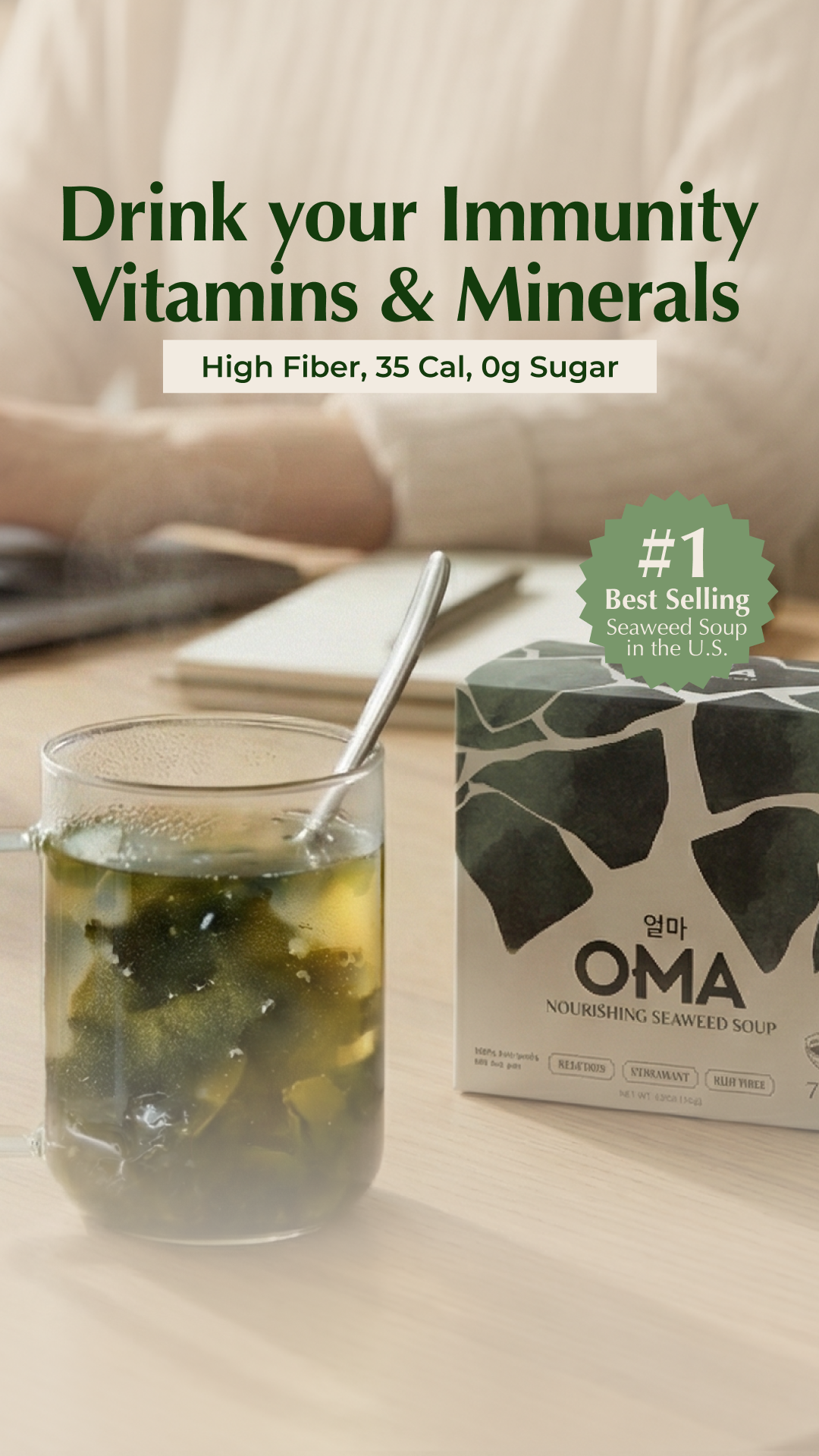 OMA Natural Food Facebook ad