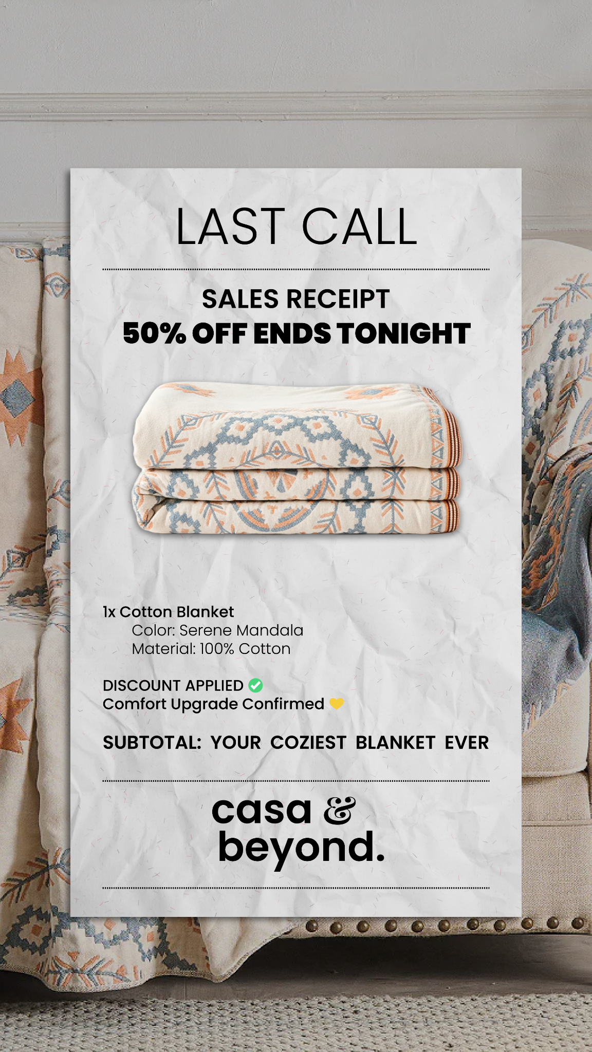 Casa & Beyond Facebook ad