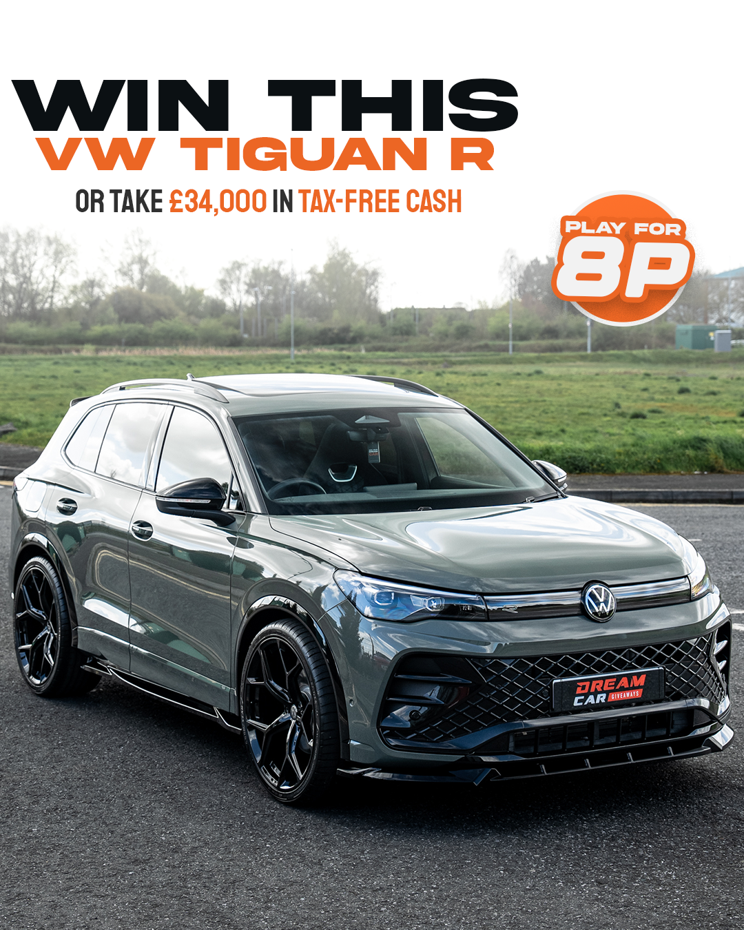 Dream Car Giveaways Facebook ad