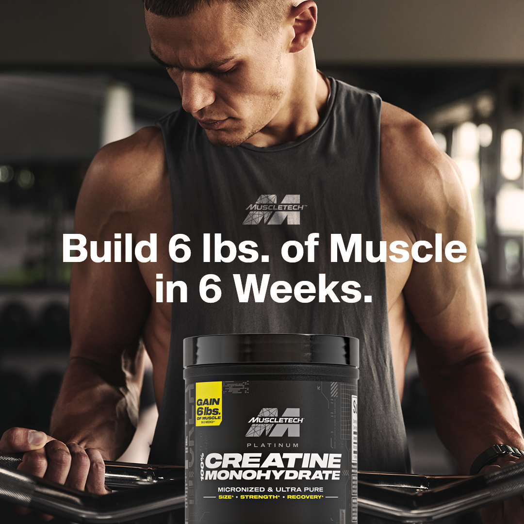 MuscleTech Facebook ad
