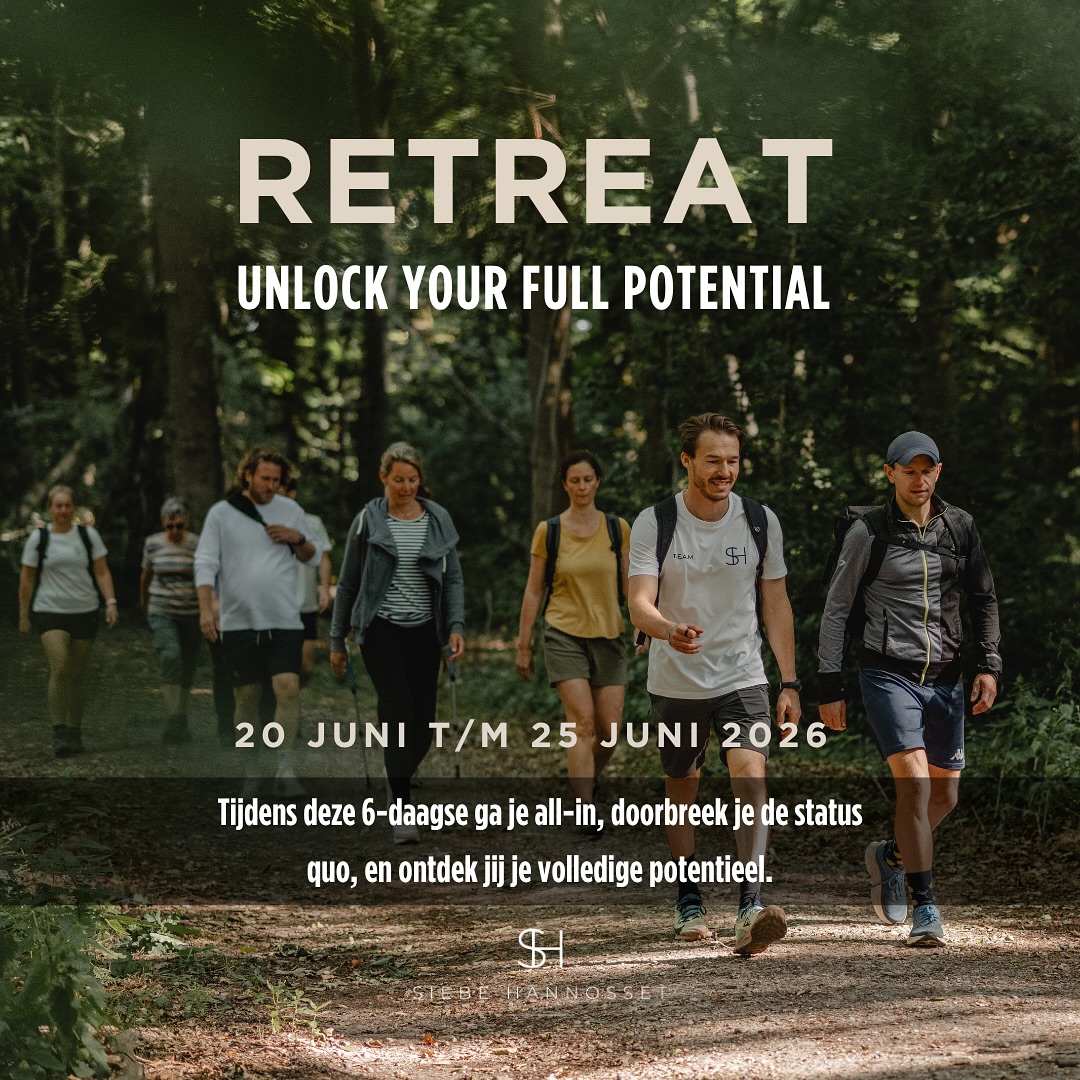 Siebe Hannosset Facebook ad: Retreat: Unlock your full potential!