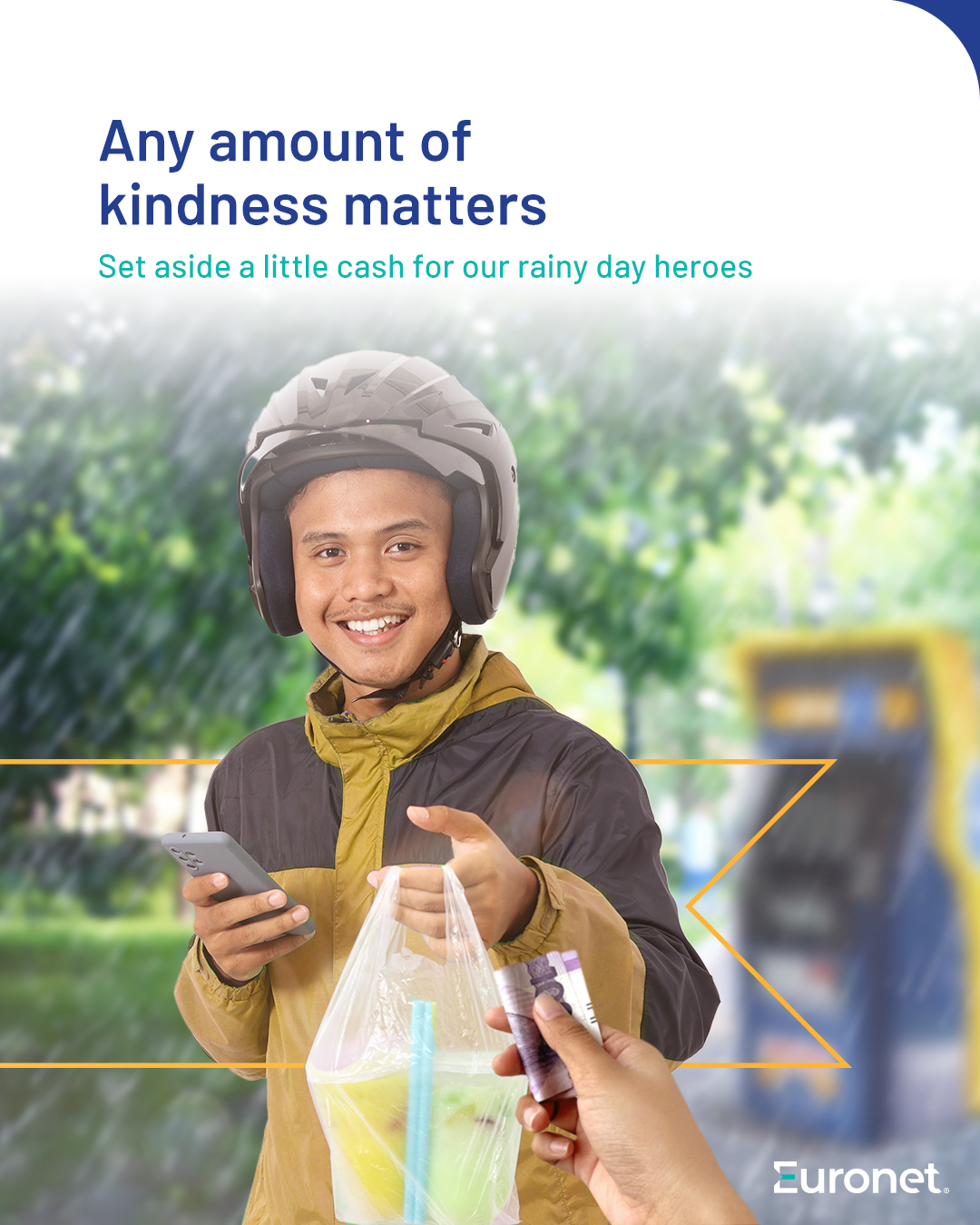 Euronet Philippines Facebook ad: Rainy days call for extra preparedness and a…