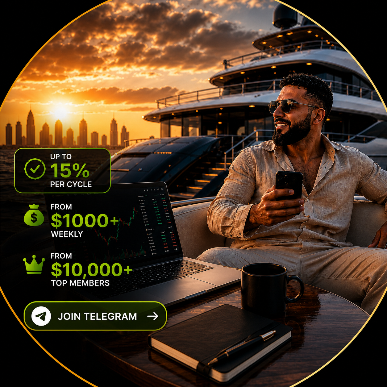 Karim P2P Facebook ad: Karim | P2P Trade