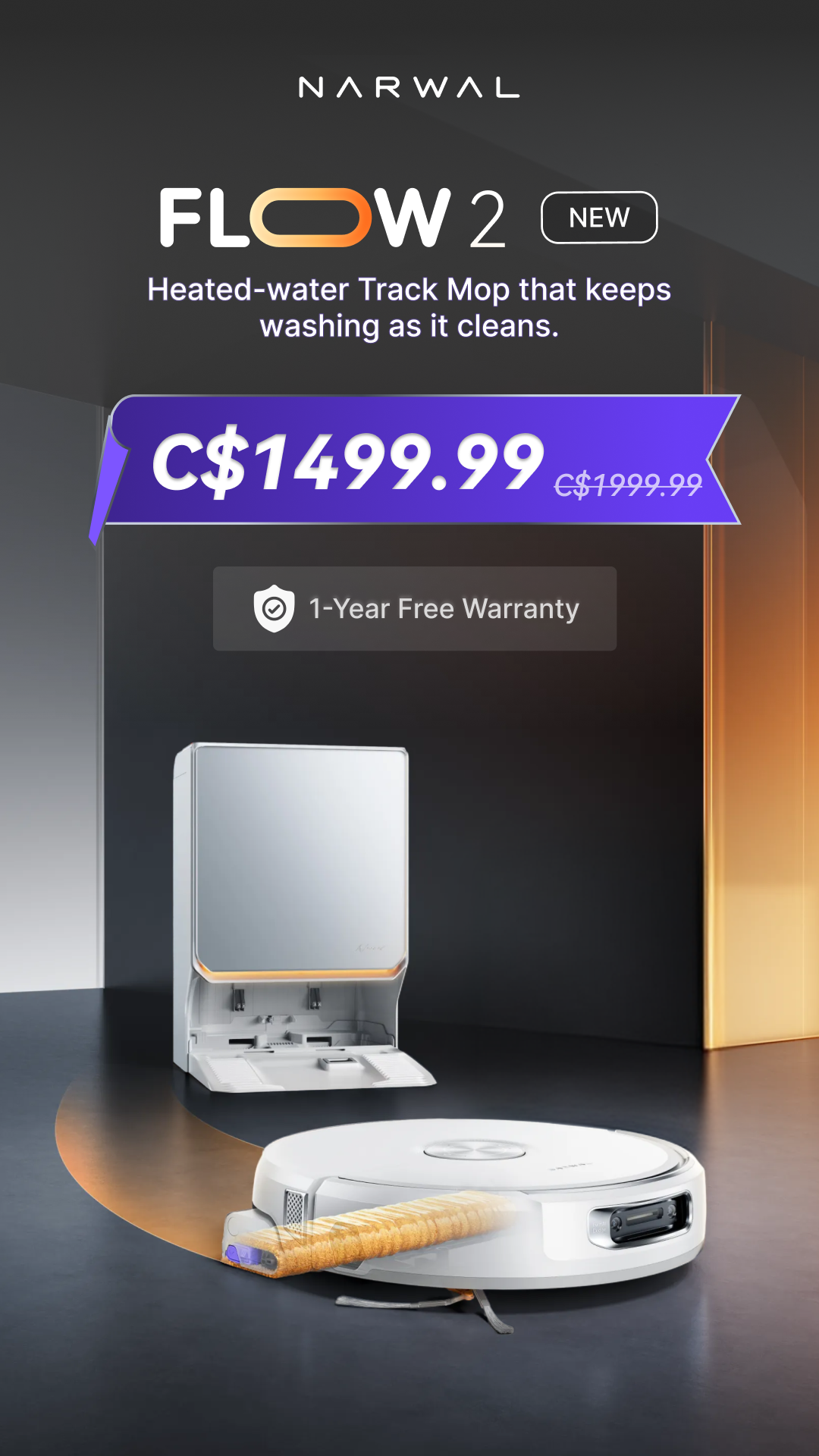 Narwal North America Facebook ad