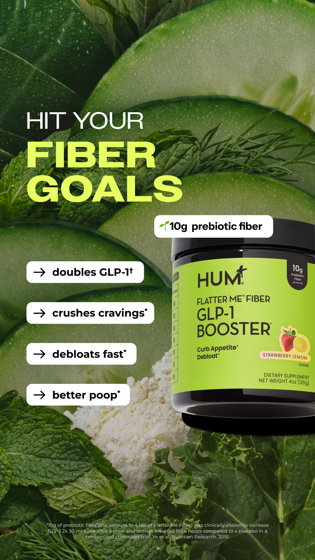 HUM Nutrition Facebook ad