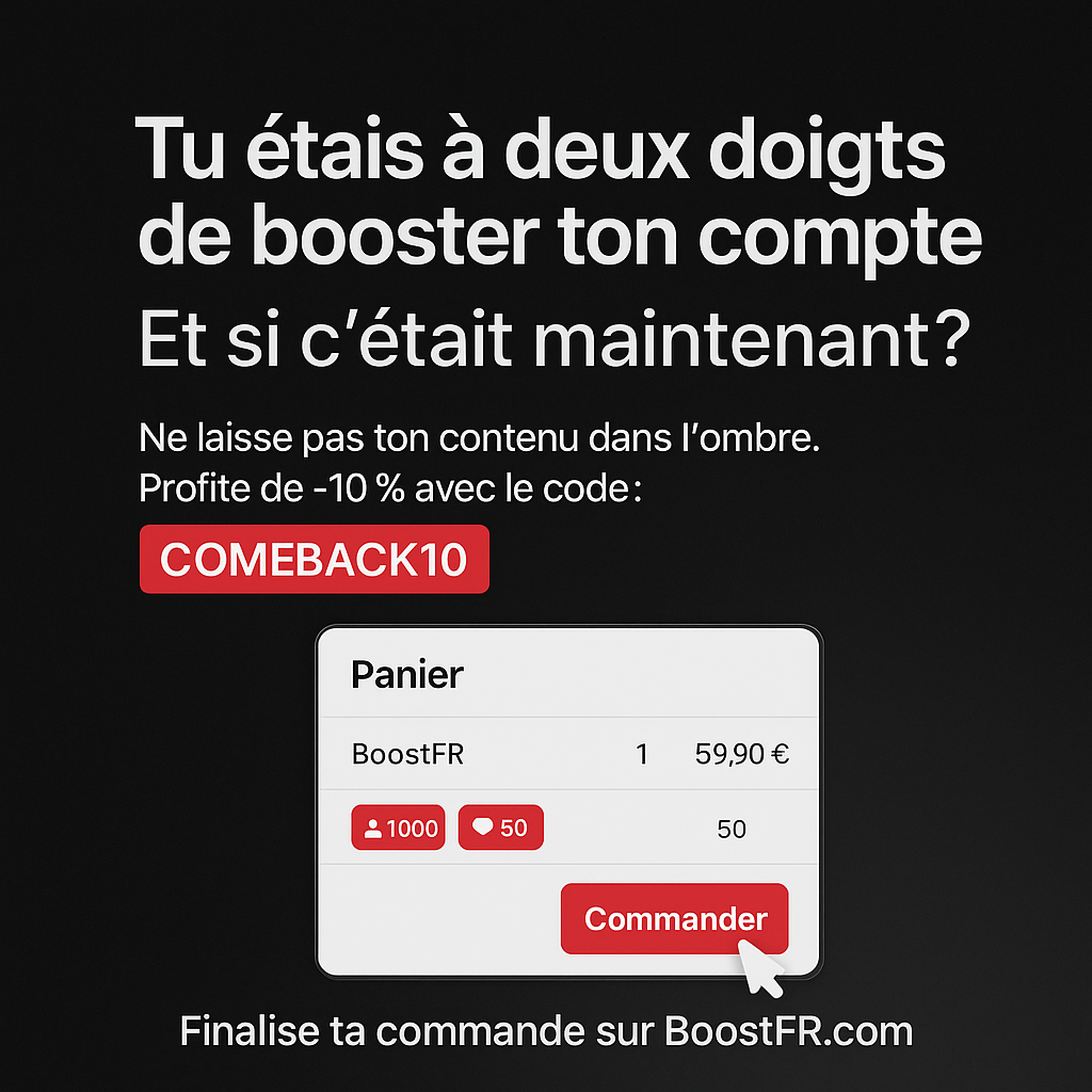 Boostfr Facebook ad
