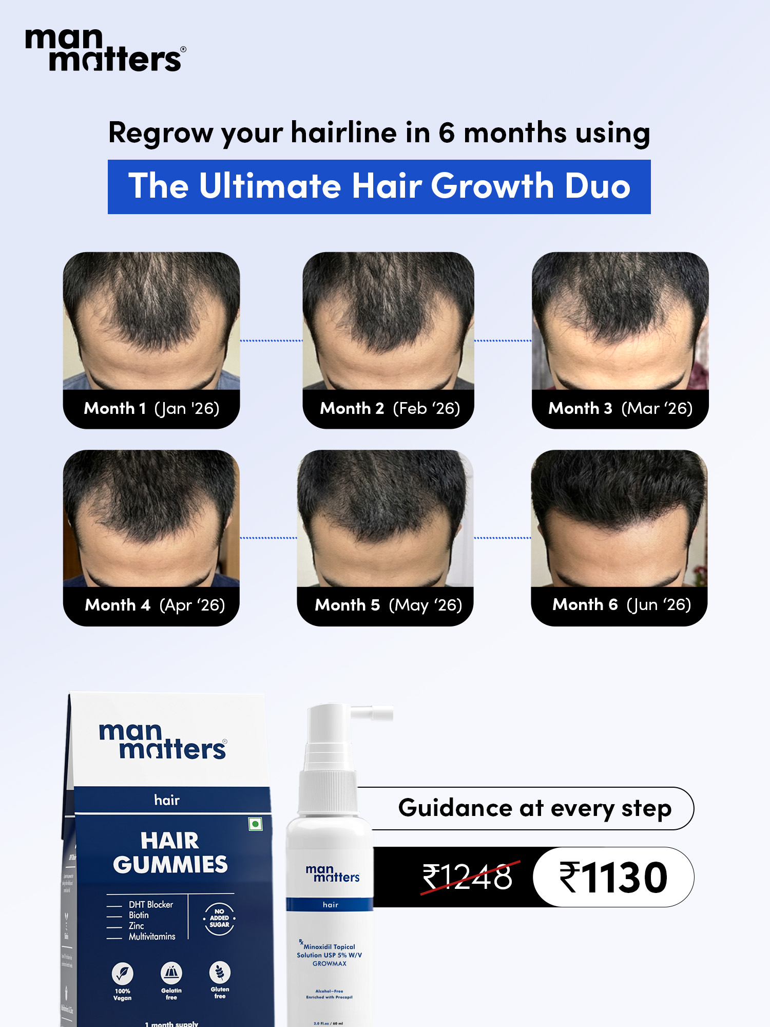 Hair Matters by Man Matters Facebook ad