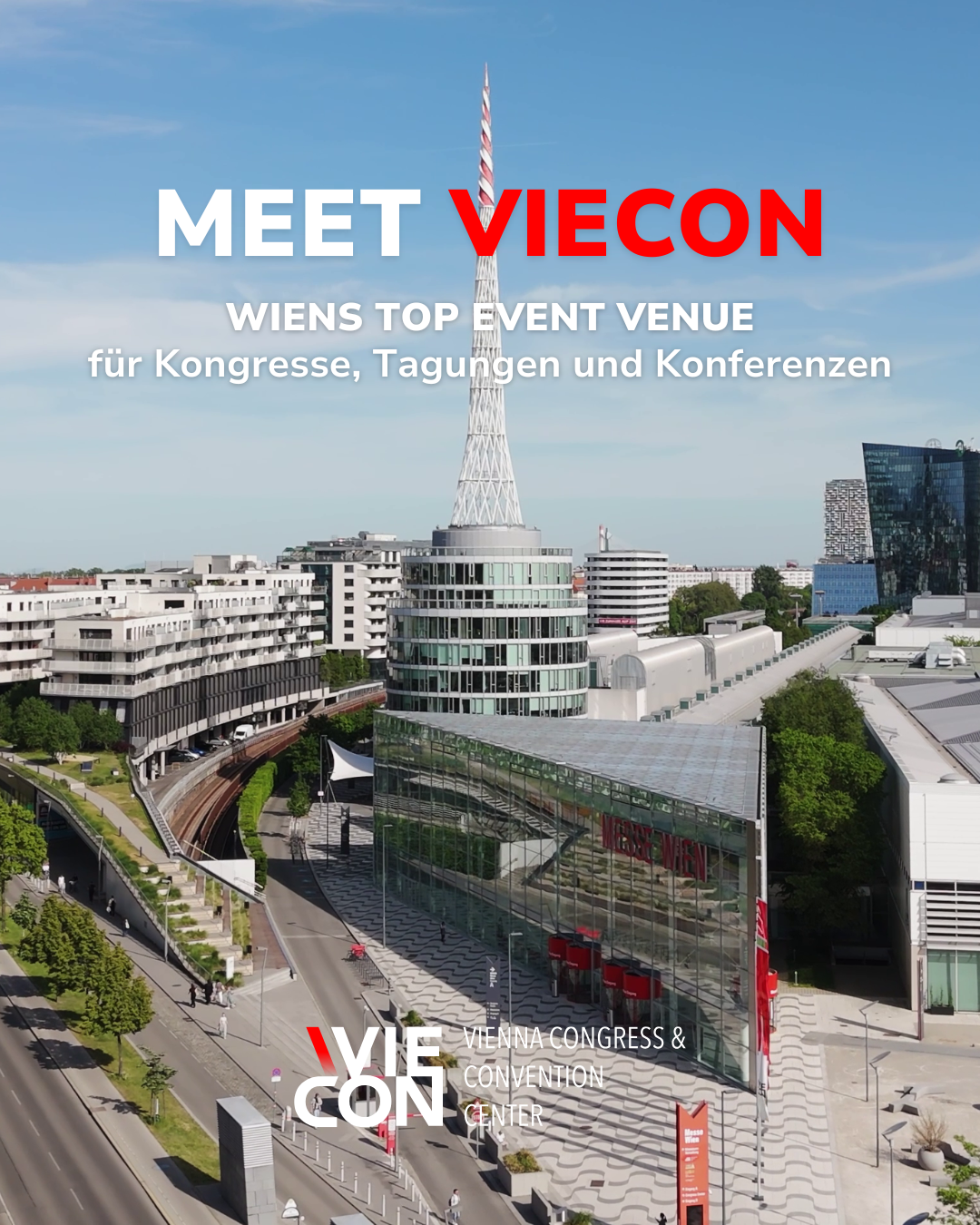 Viecon - Vienna Congress & Convention Center Facebook ad from Jul 27, 2026