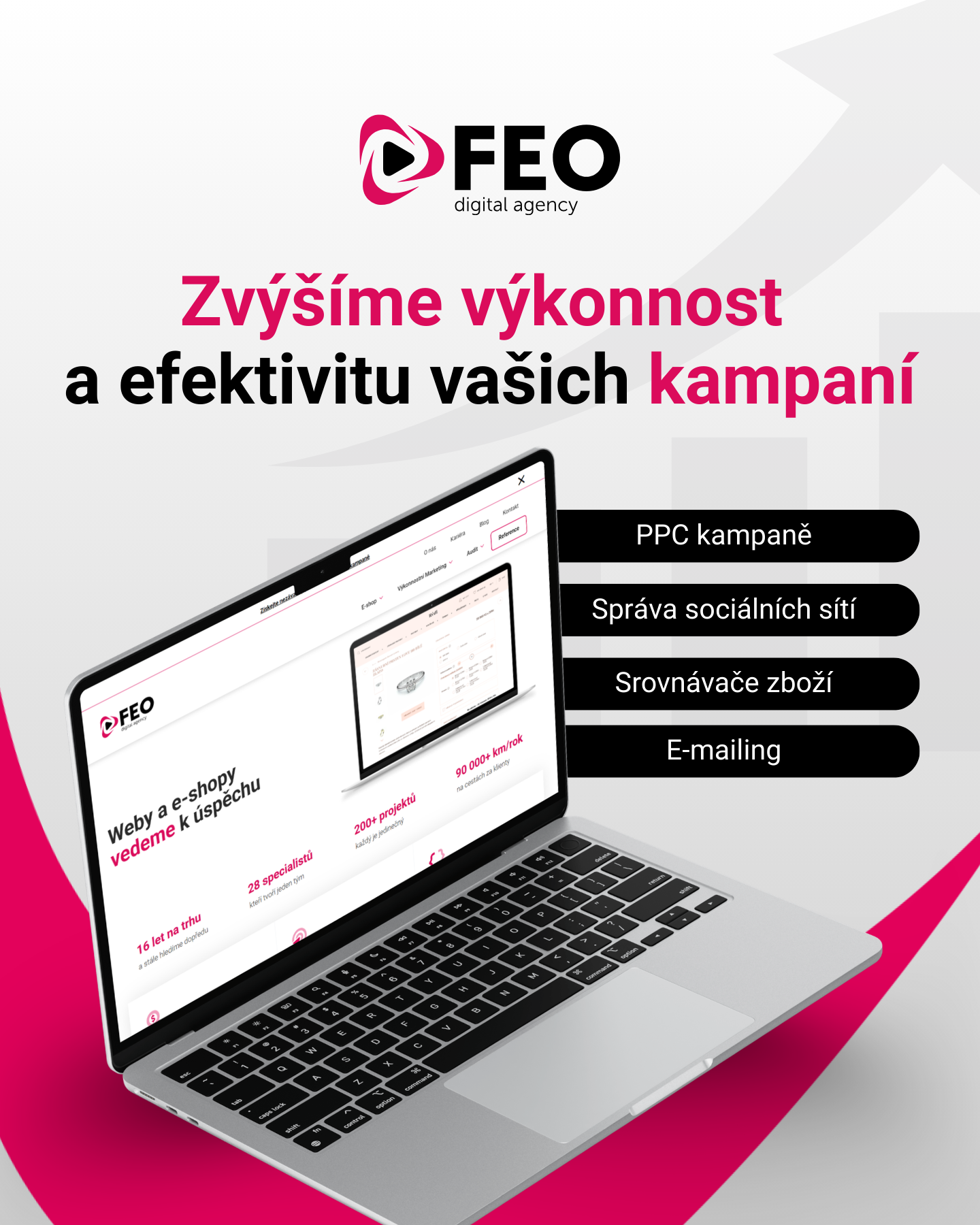 FEO digital agency Facebook ad from Jun 15, 2026