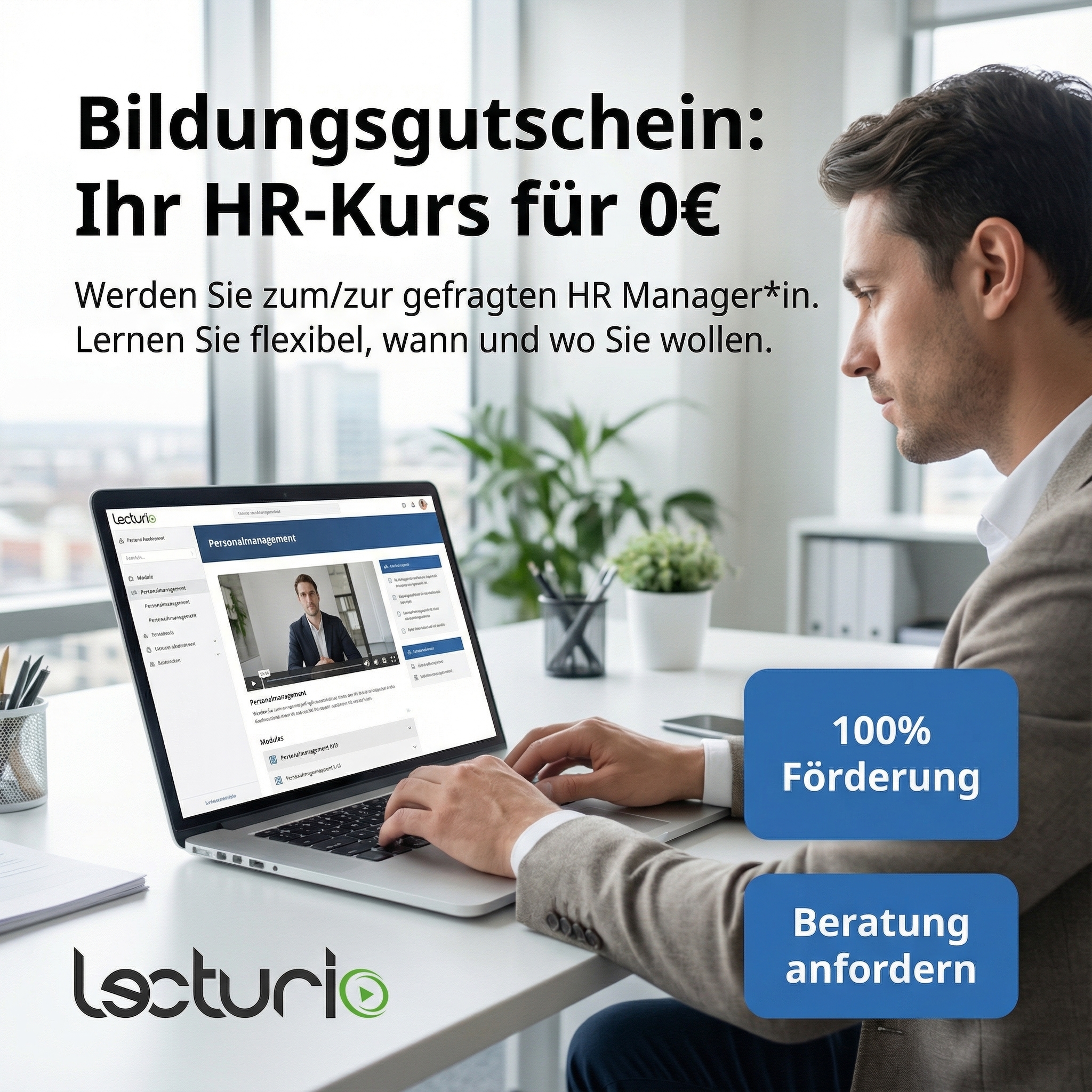 Lecturio Facebook ad
