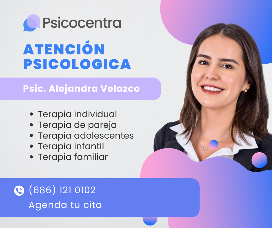 Psicóloga Alejandra Velazco Facebook ad: Mexicali ¿Listo para transformar tu bienestar emocional?