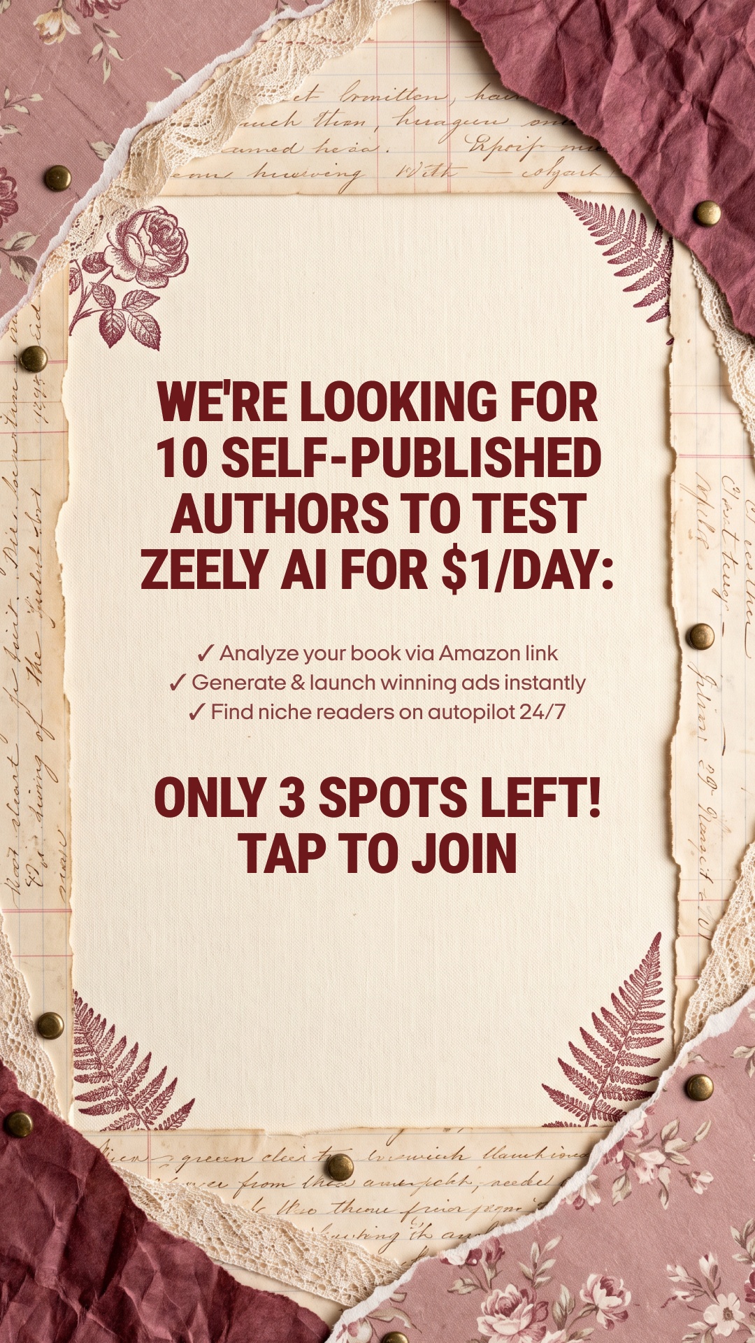 Zeely Facebook ad