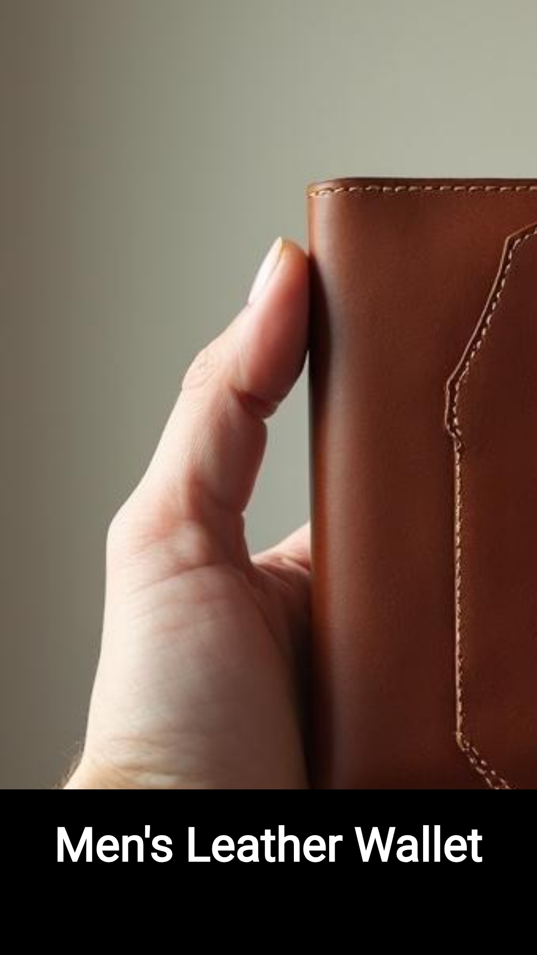 TrendingResults Tracefield Facebook ad: Men's Leather Wallet!